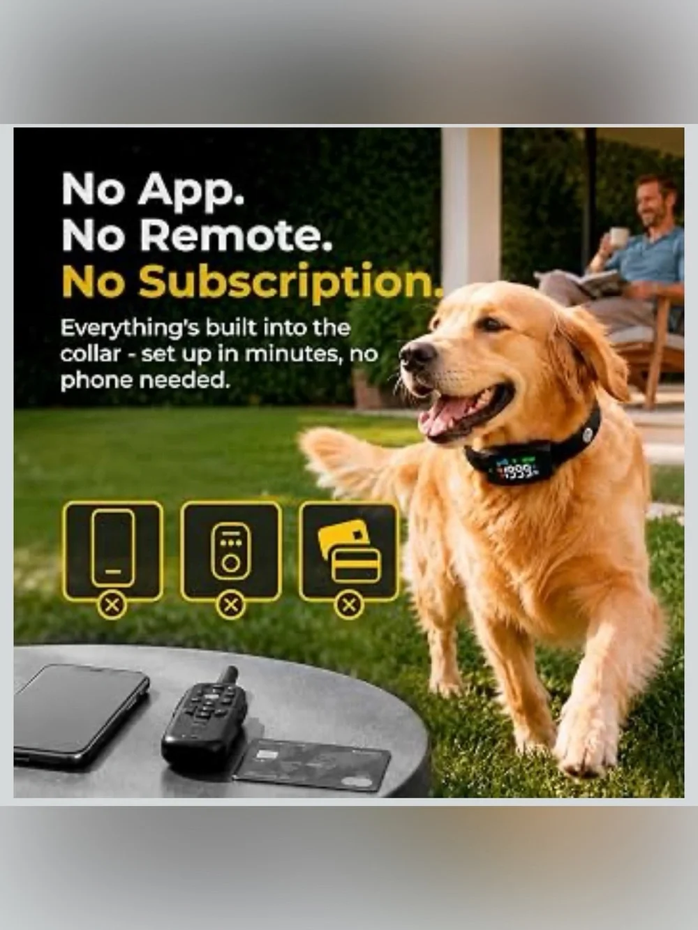 GPS Wireless Dog Fence Electric System for Small Medium Large Dogs